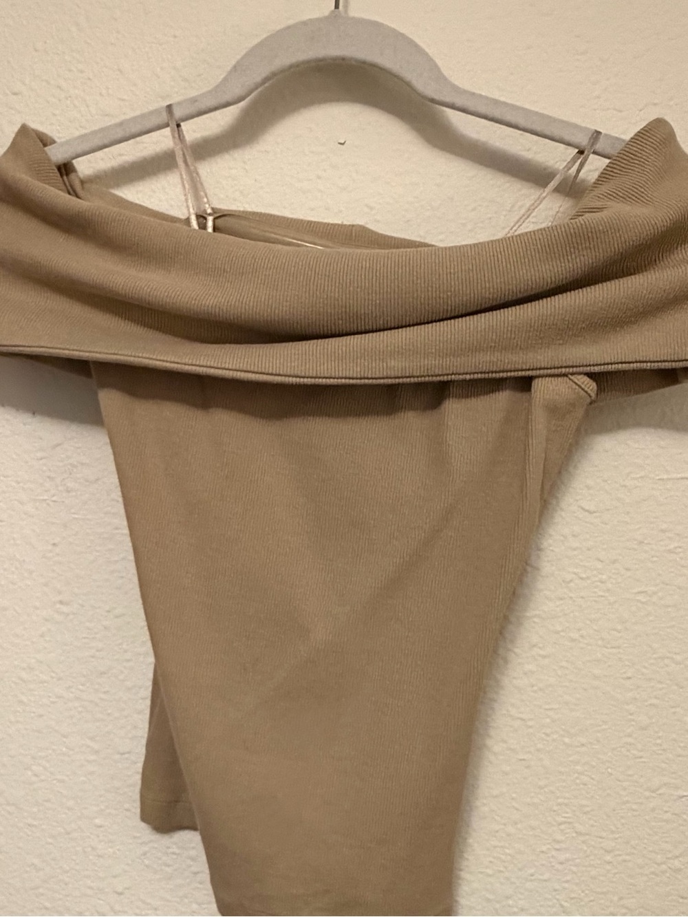 Banana Republic Tan Ribbed Pants